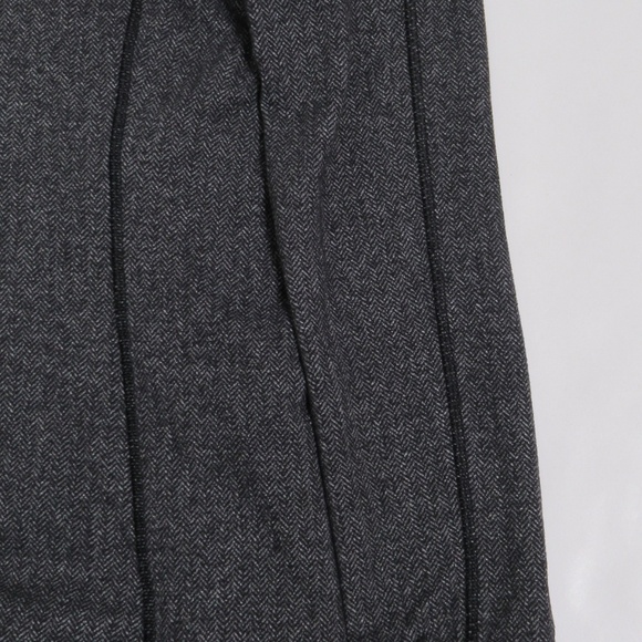 Lululemon Think Fast Hoodie Heathered Herringbone Heathered Black Black Size 6 - Picture 5 of 12